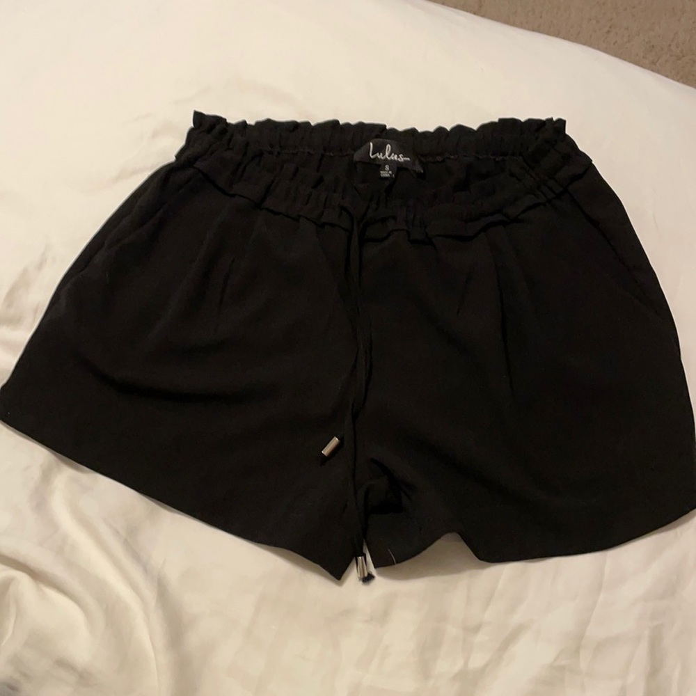 lulus black shorts